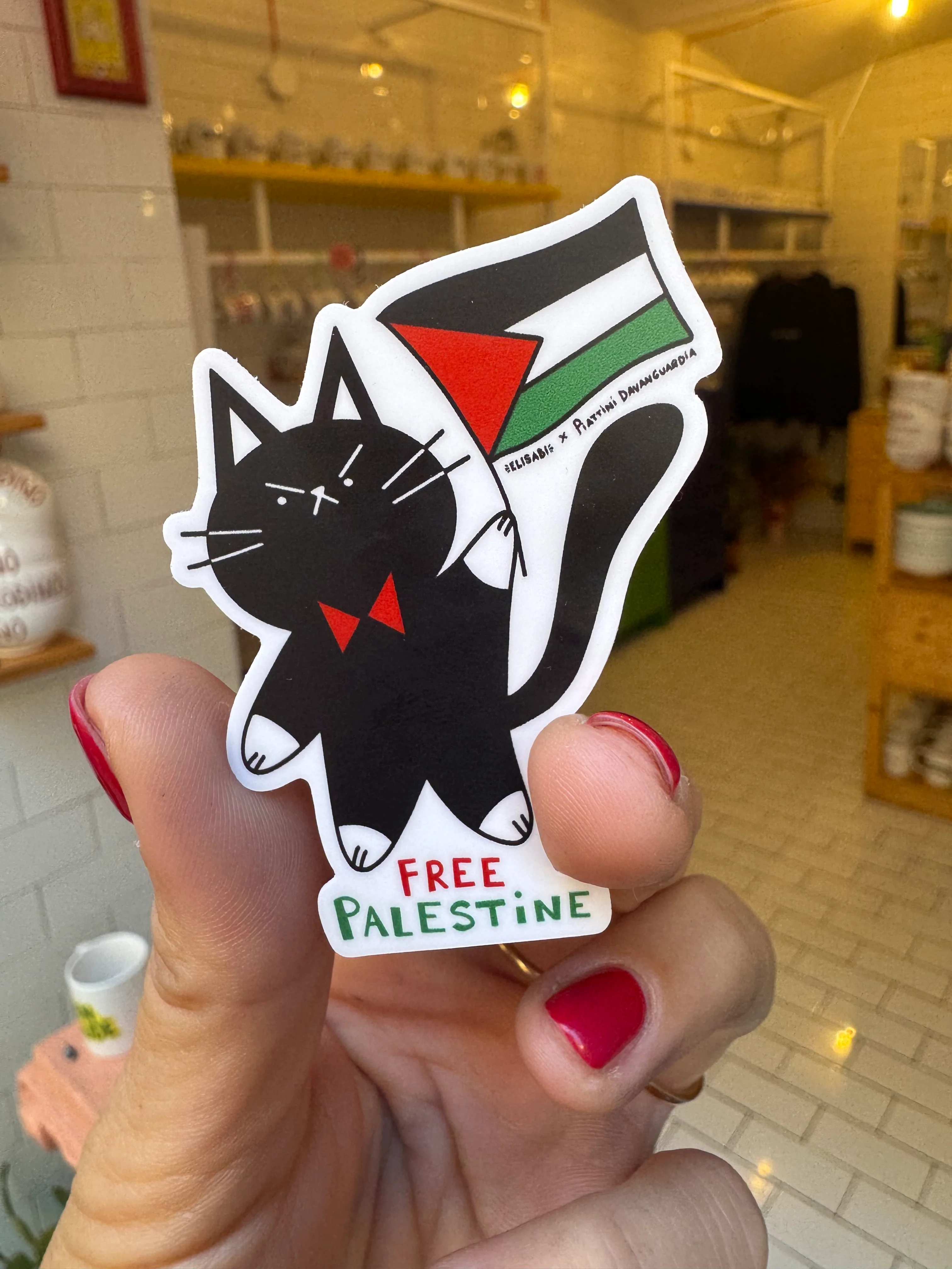 Adesivo Free PALESTINE