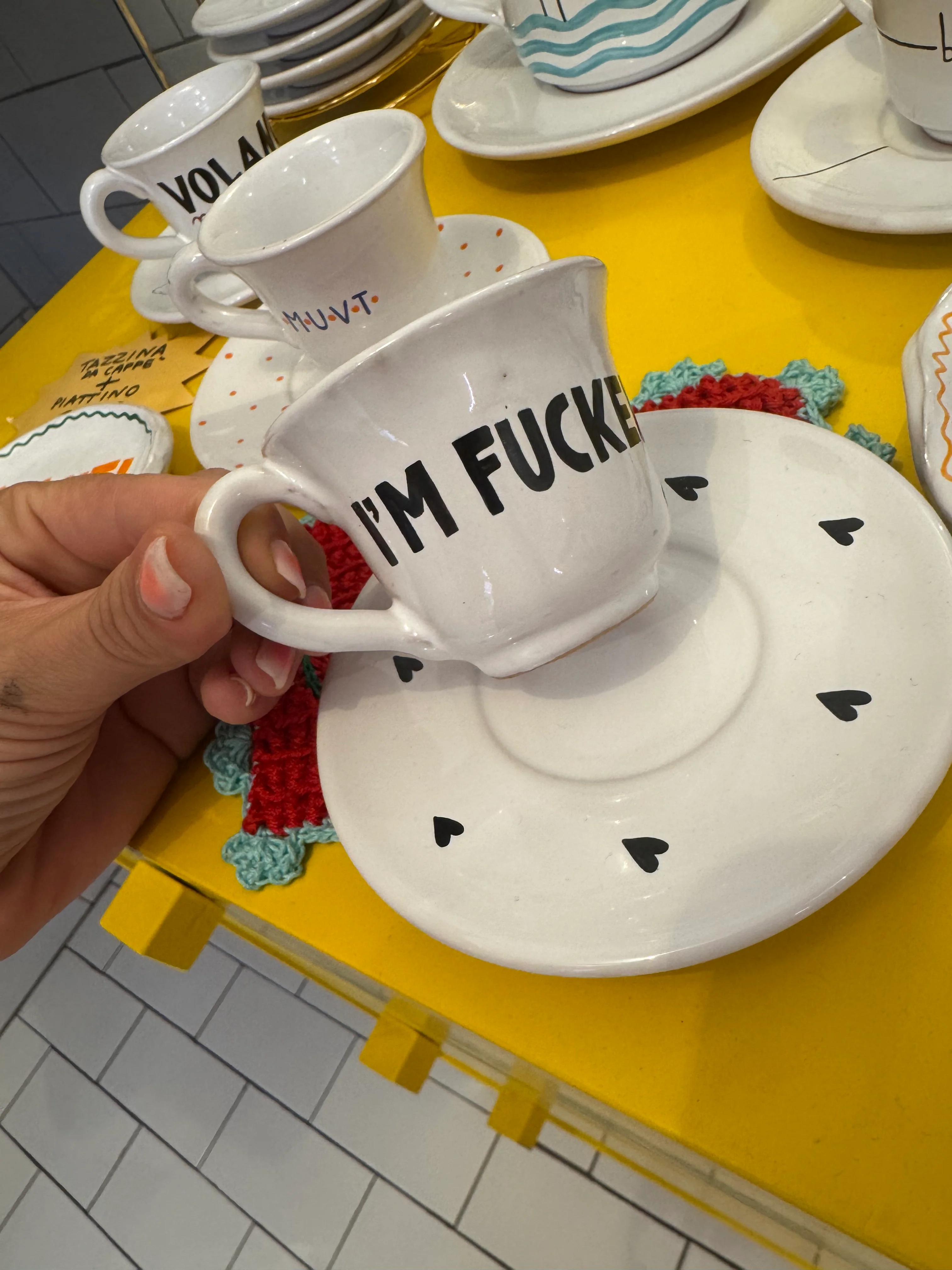 Tazzina da caffè_I’m fucked 🖤