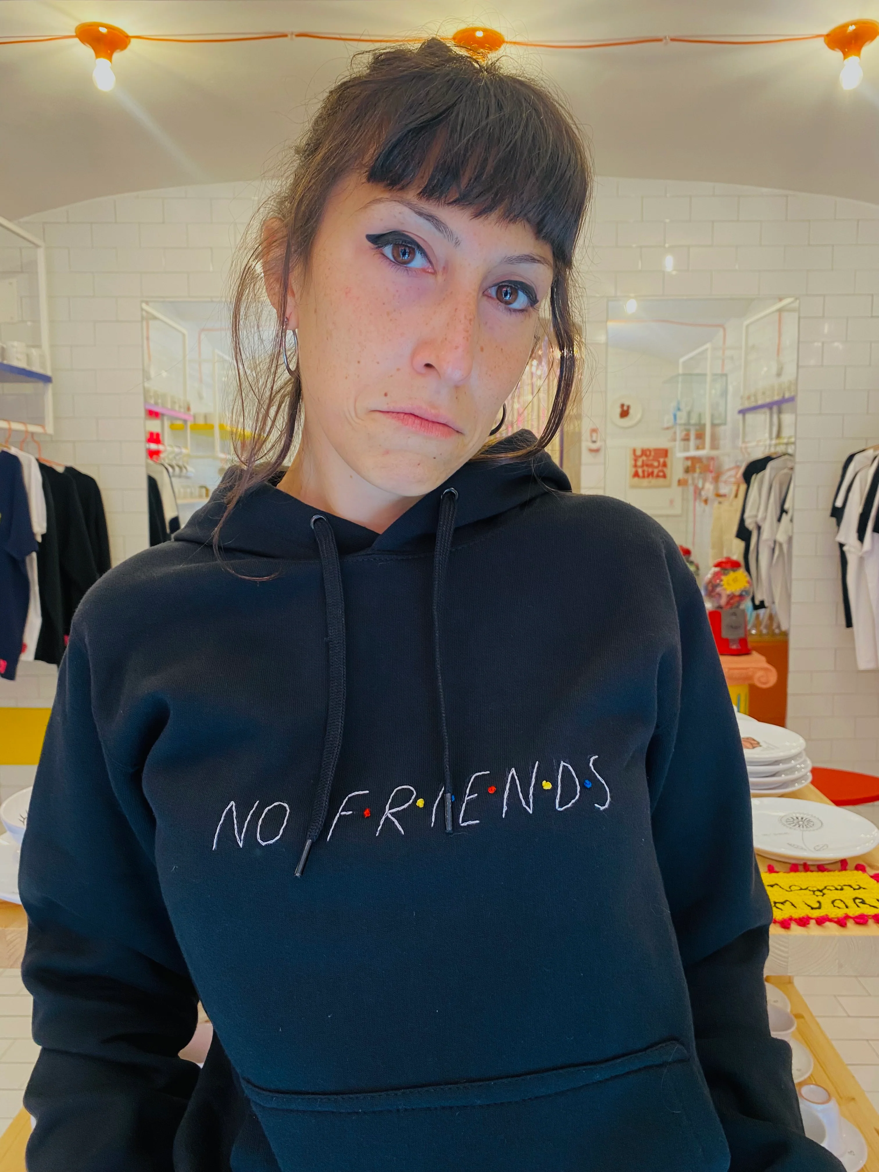 NO FRIENDS_ Felpa - Image 3