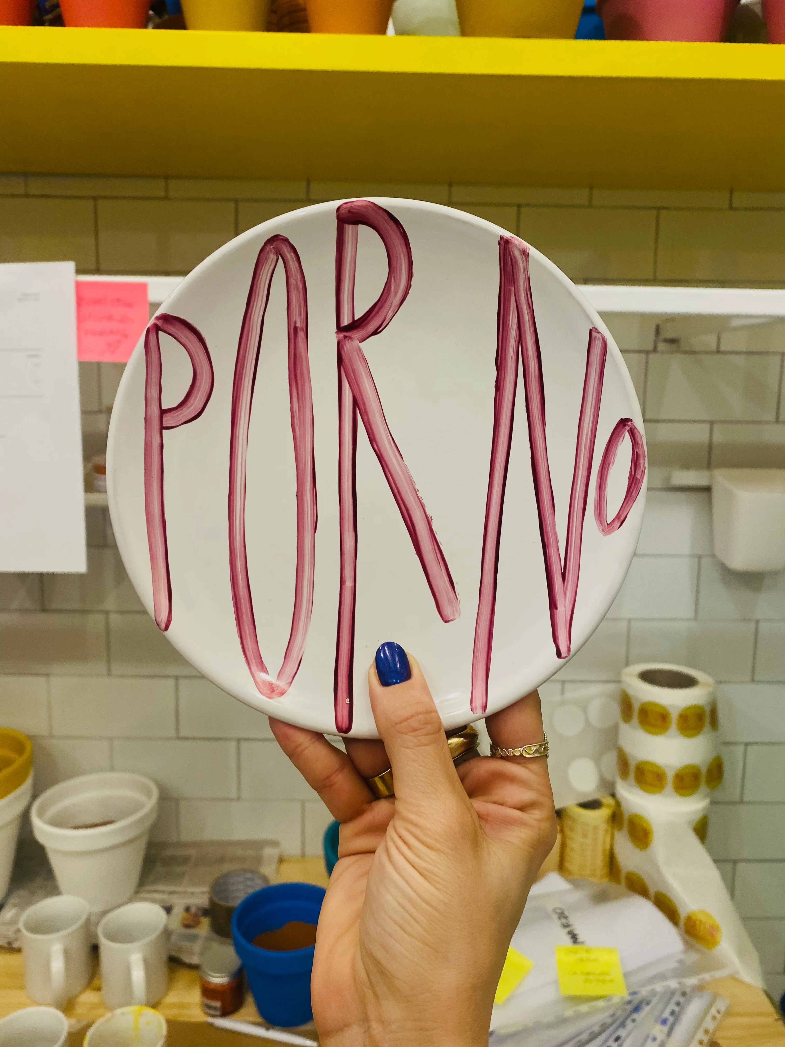 PORNO _ il piattino