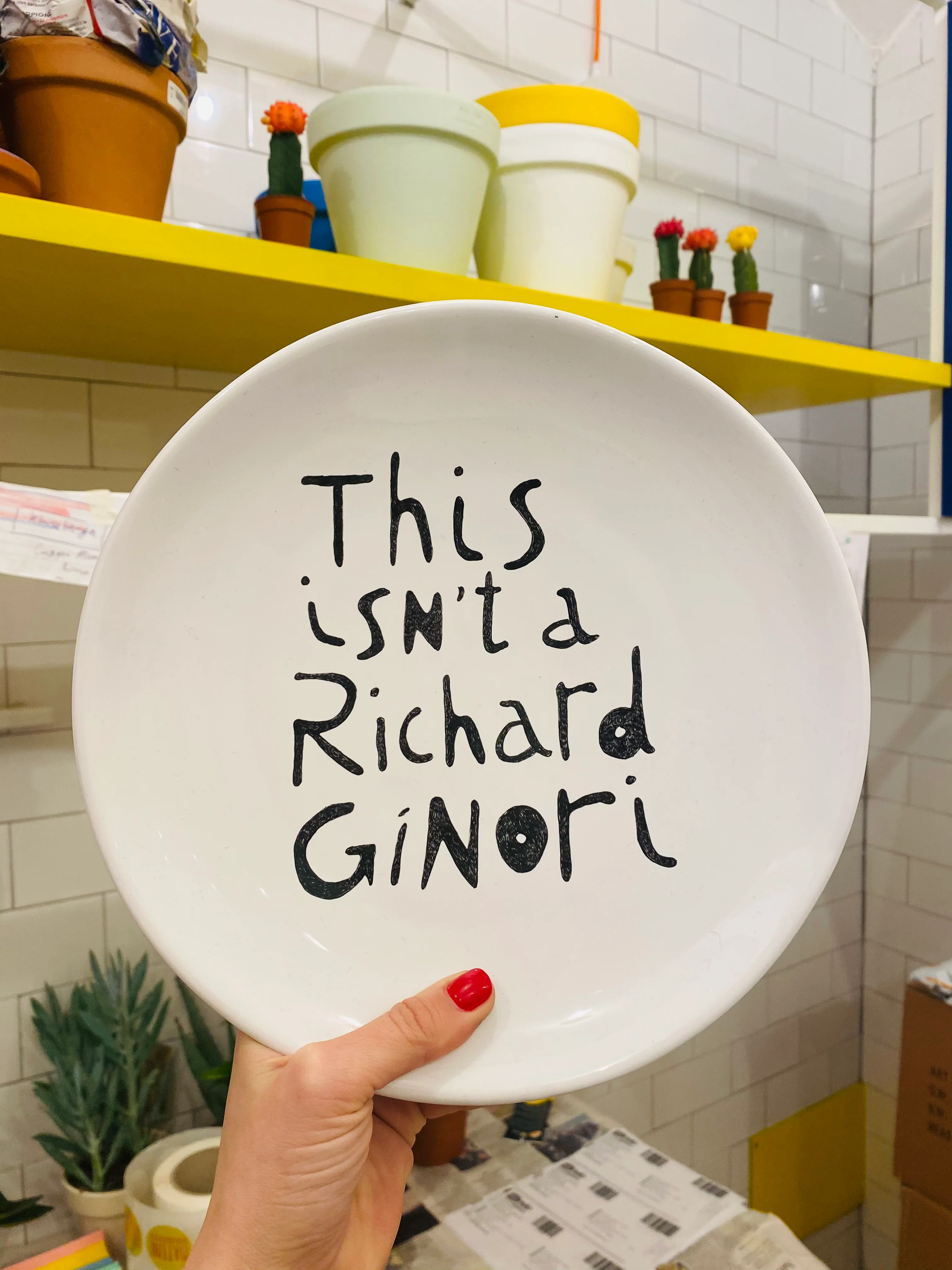This isn't a RICHARD GINORI__Il piatto